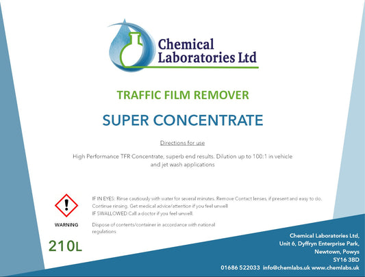 Traffic Film Remover Super Concentrate 210 Ltrs
