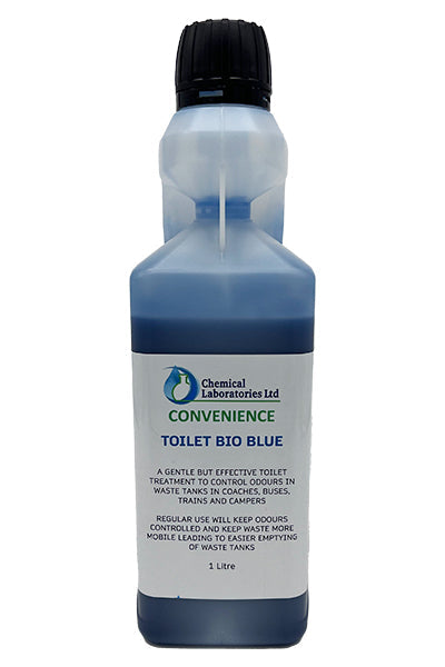 Bio Blue Concentrated Toilet Treatment Liquid. 12 x  1 Ltr
