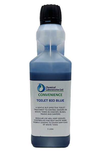 Bio Blue Concentrated Toilet Treatment Liquid. 12 x  1 Ltr