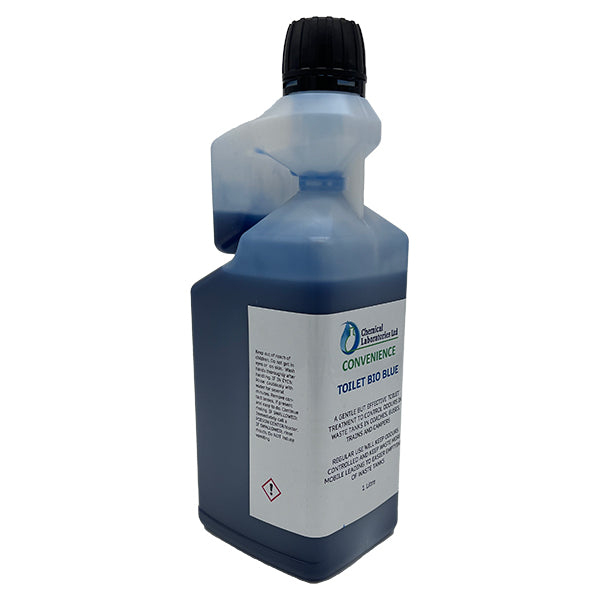 Bio Blue Concentrated Toilet Treatment Liquid. 12 x  1 Ltr