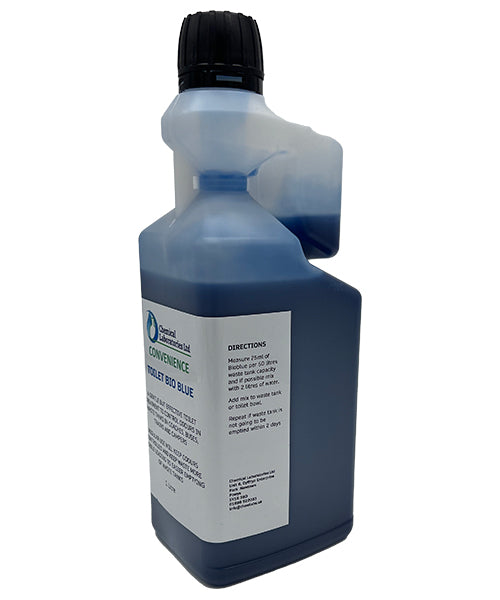 Bio Blue Concentrated Toilet Treatment Liquid. 12 x  1 Ltr