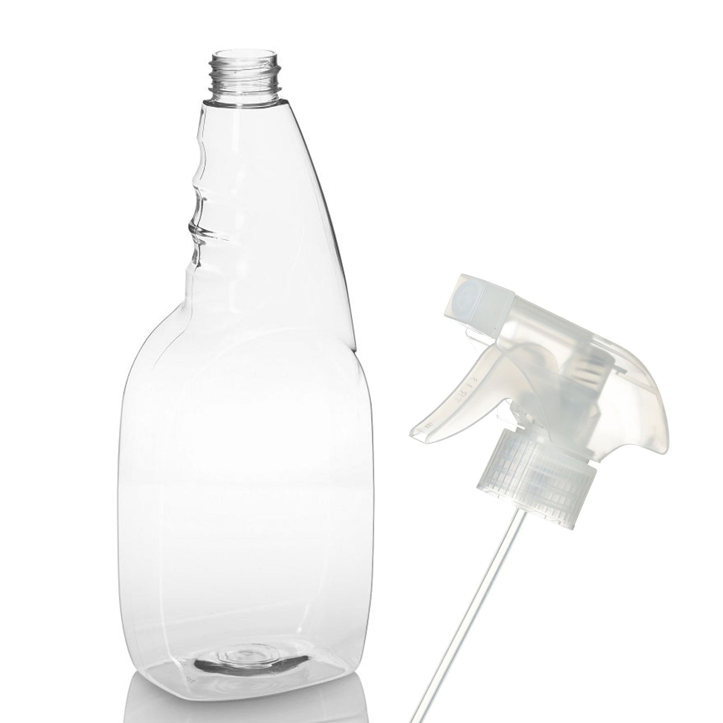 Empty Trigger Spray Bottle and Head.
