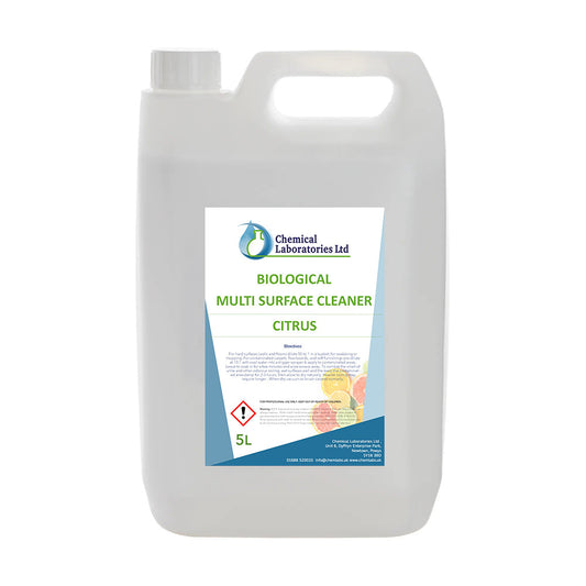 Biological Multi Surface Cleaner Citrus - Super Concentrate 5 ltr