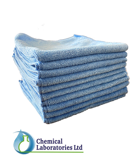 Microfibre Cloths -  Large -  Pack of 10.